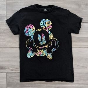 Disney Mickey Bright Words Disneyland Tee